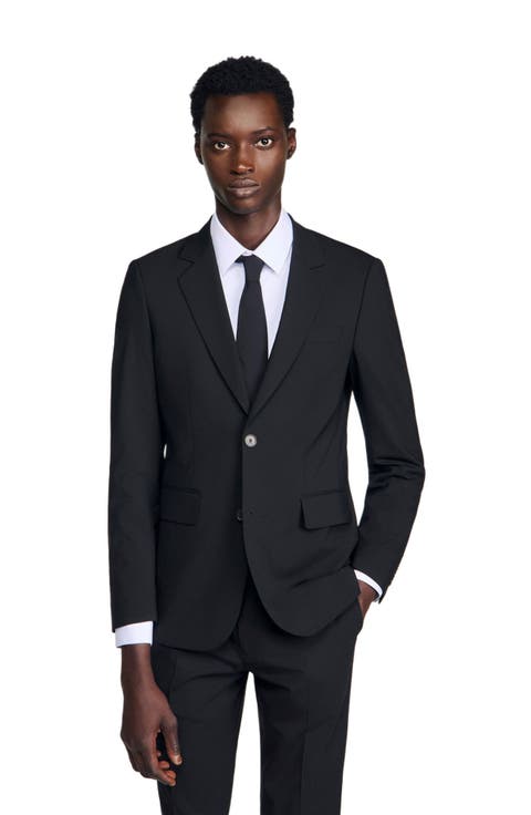 Virgin wool suit jacket