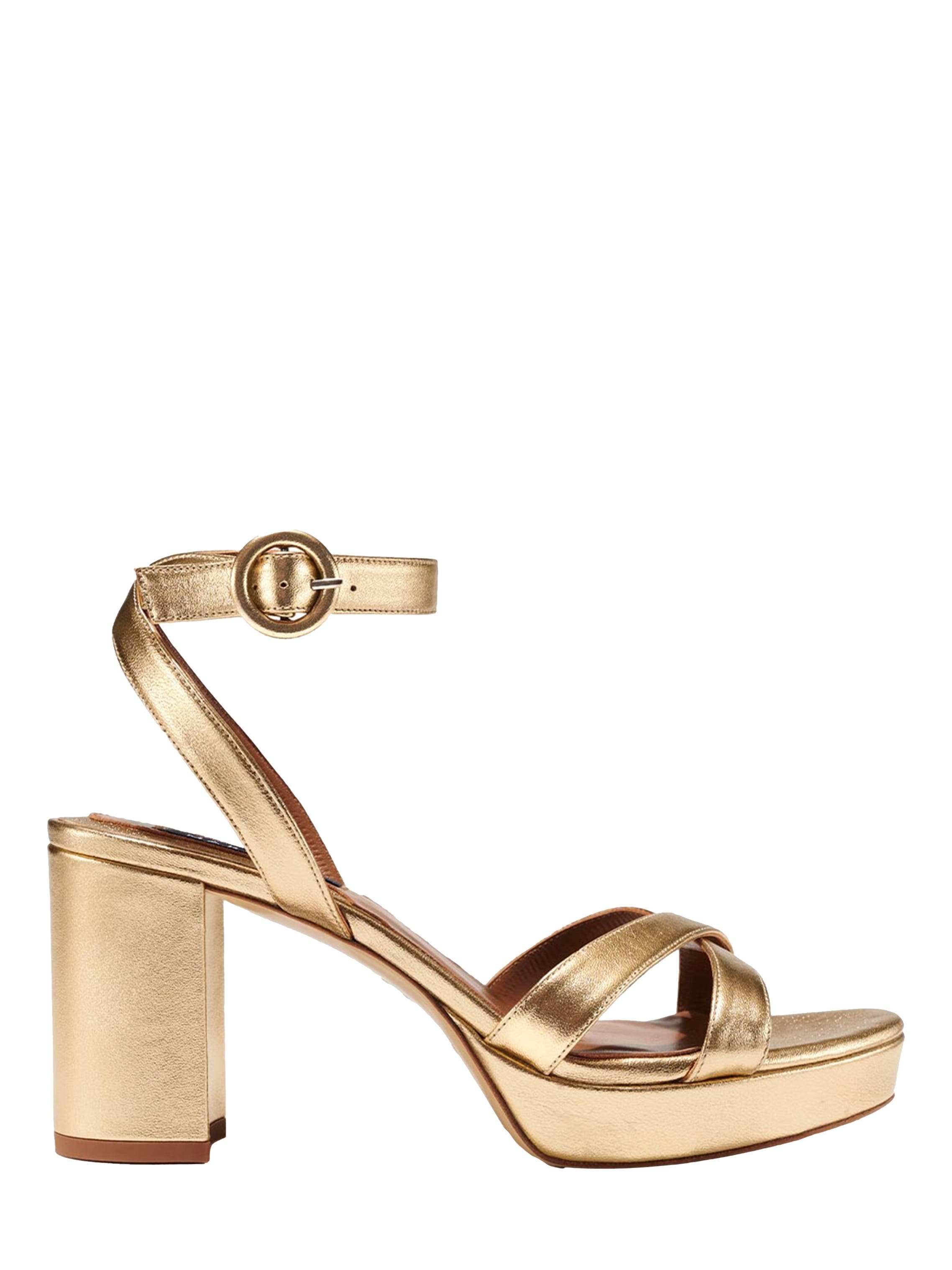 MARGAUX The Platform Sandal, Alternate, color, Gold
