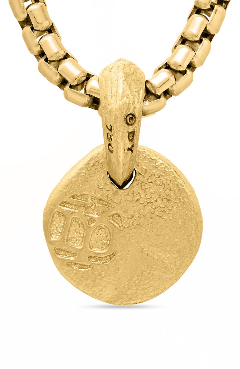 David Yurman Shipwreck Coin Amulet, 10.5mm, Alternate, color, 