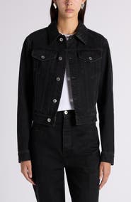 Bottega Veneta Intrecciato Collar Denim Jacket