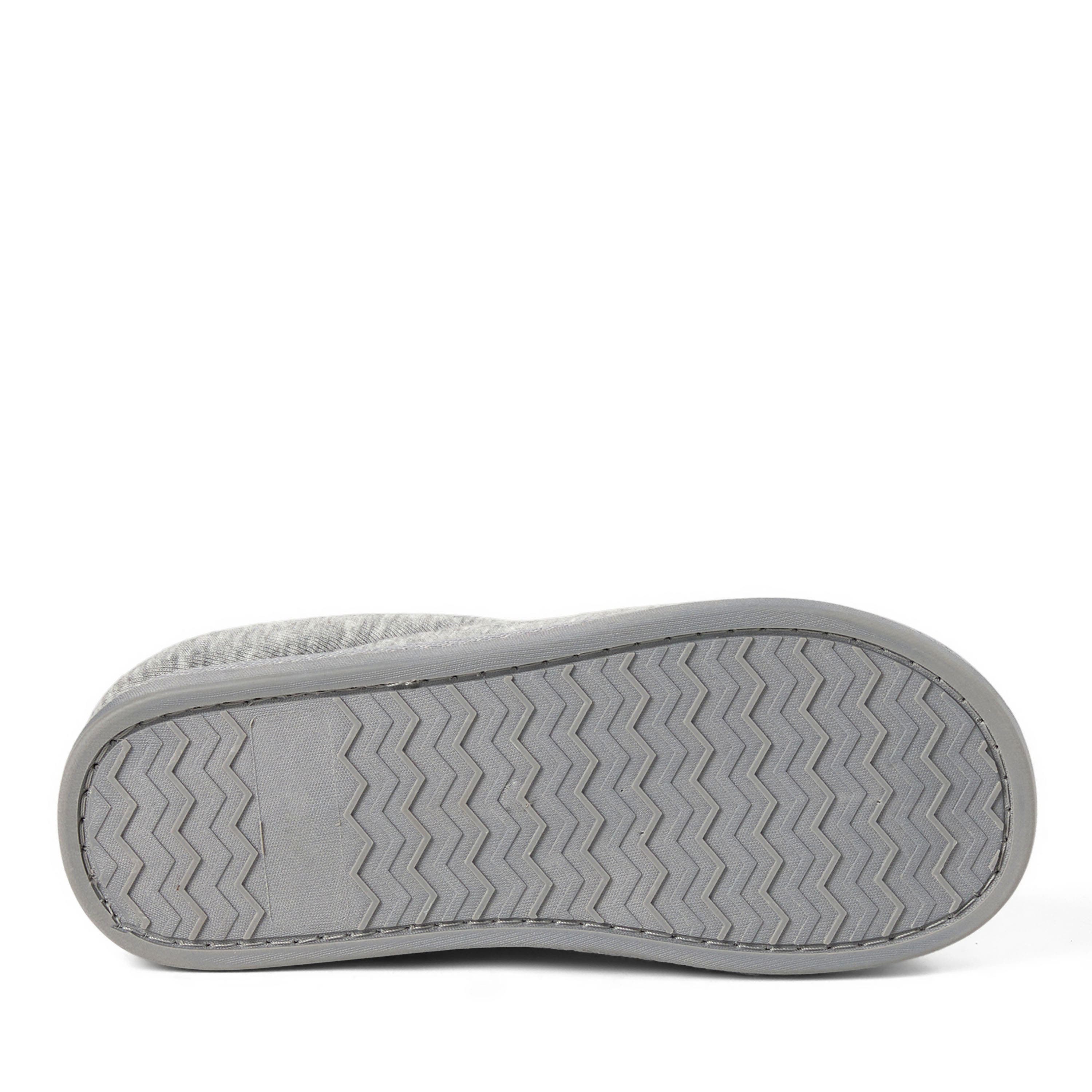 Christmas Morning Crew Slippers, Alternate, color, LIGHT HEATHER GREY