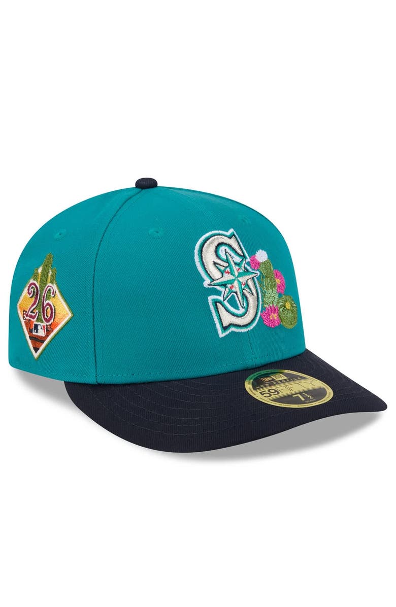 New Era Men's New Era Teal/Navy Seattle Mariners 2026 Spring Training Low Profile 59FIFTY Fitted Hat, Main, color, Teal