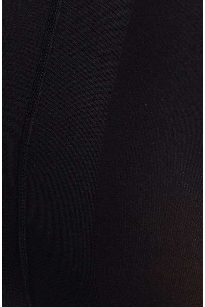 Crystal Back Seam Sheer Tights, Alternate, color, OPAQUE BLACK