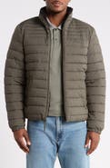 Calvin Klein Stretch Faux Fur Lined Puffer Jacket