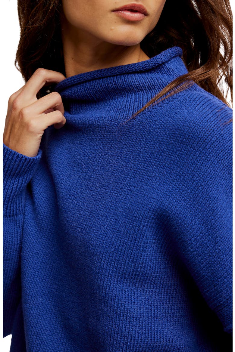 Torres Turtleneck Sweater, Alternate, color, SKIPPER BLUE