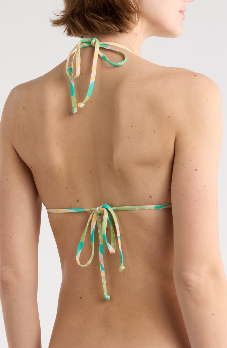 Billabong Trippin' On Sun Triangle Bikini Top, Alternate, color, 