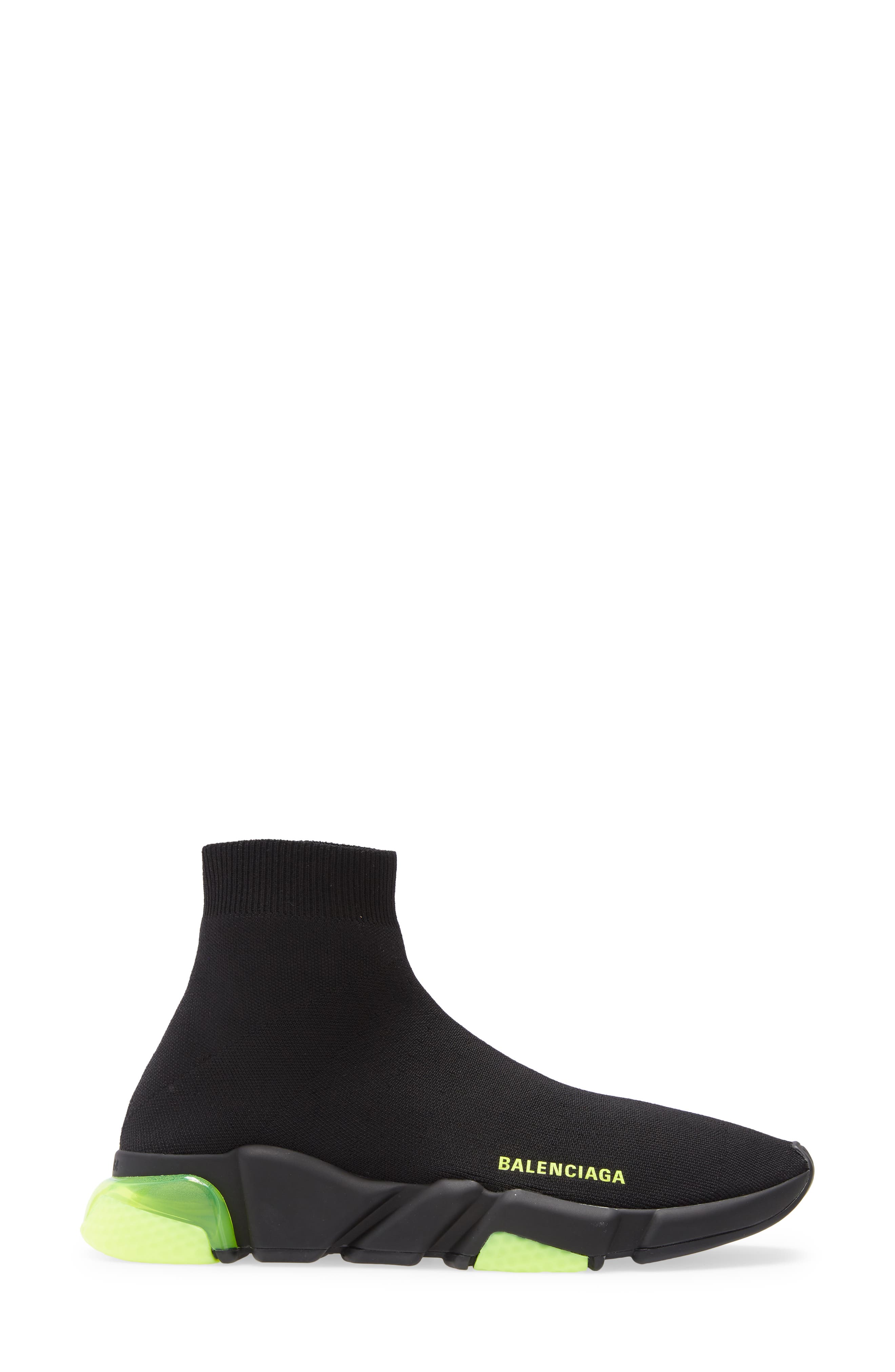 Balenciaga Speed LT Clear Sole Sock Sneaker, Alternate, color, 