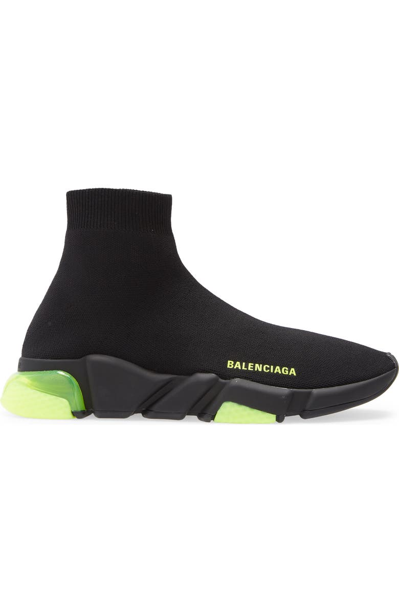 Balenciaga Speed LT Clear Sole Sock Sneaker, Alternate, color,