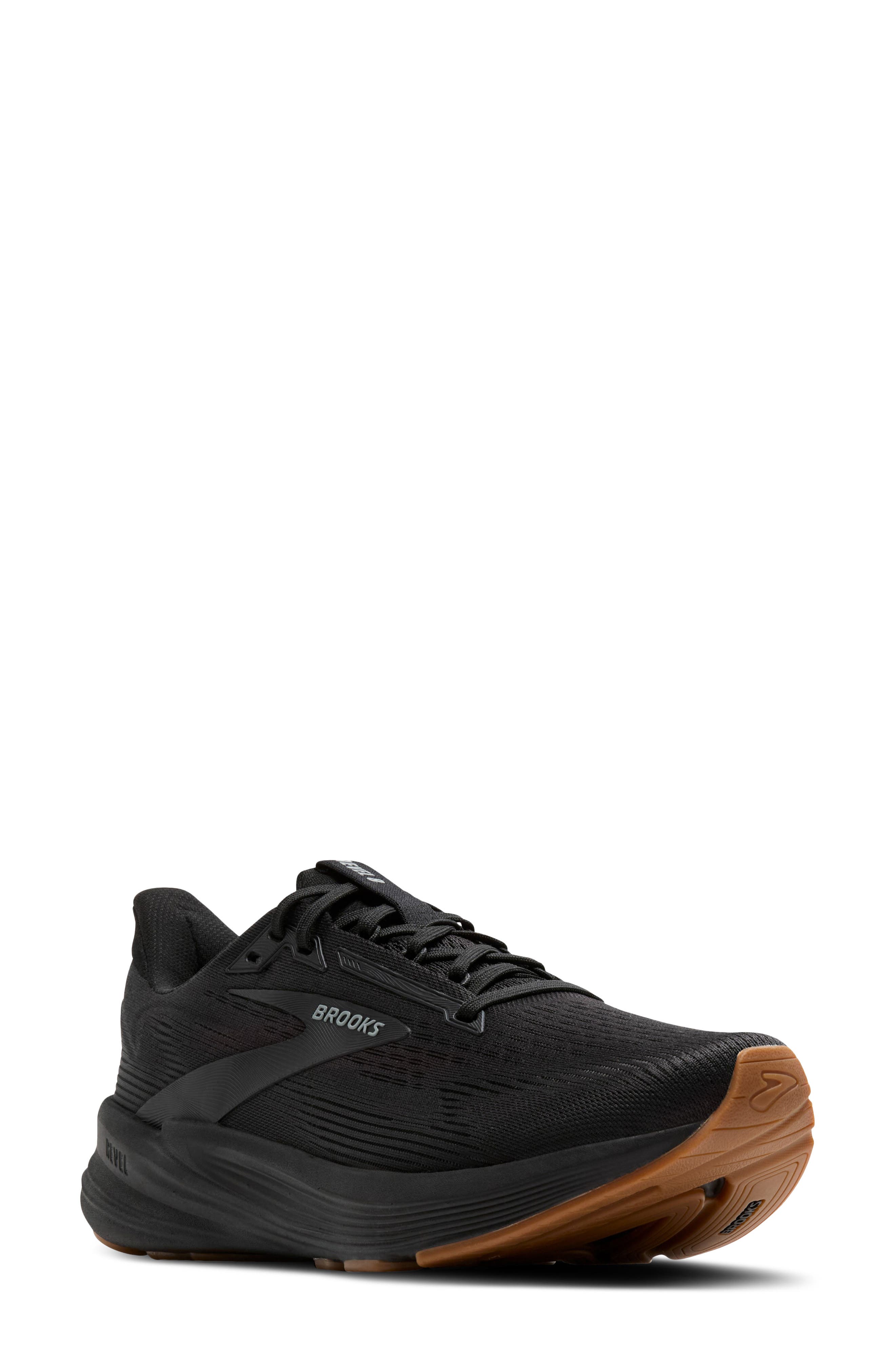 Brooks Revel 8 Running Shoe, Main, color, Black/ Black