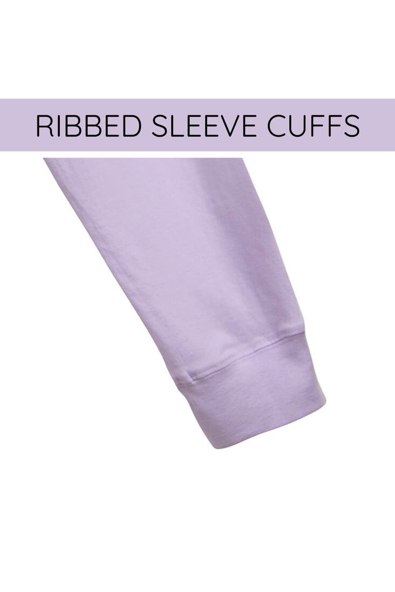 Inside Out Jersey Hooded Long Sleeve Tee, Alternate, color, Fear Lavender