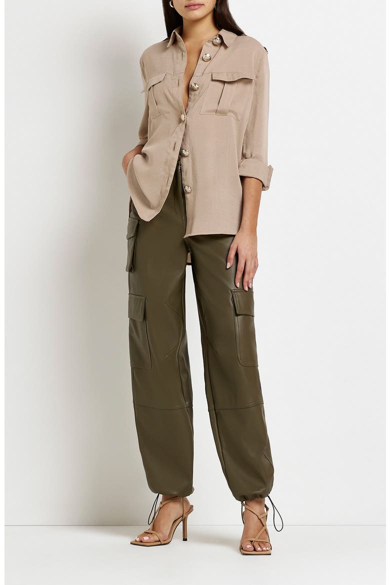 Utility Shirt, Alternate, color, BEIGE