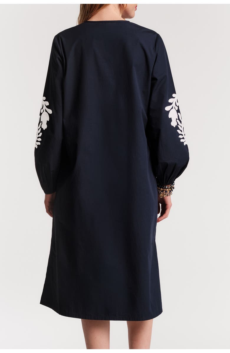Frances Valentine Kris Dress, Alternate, color, Navy/White