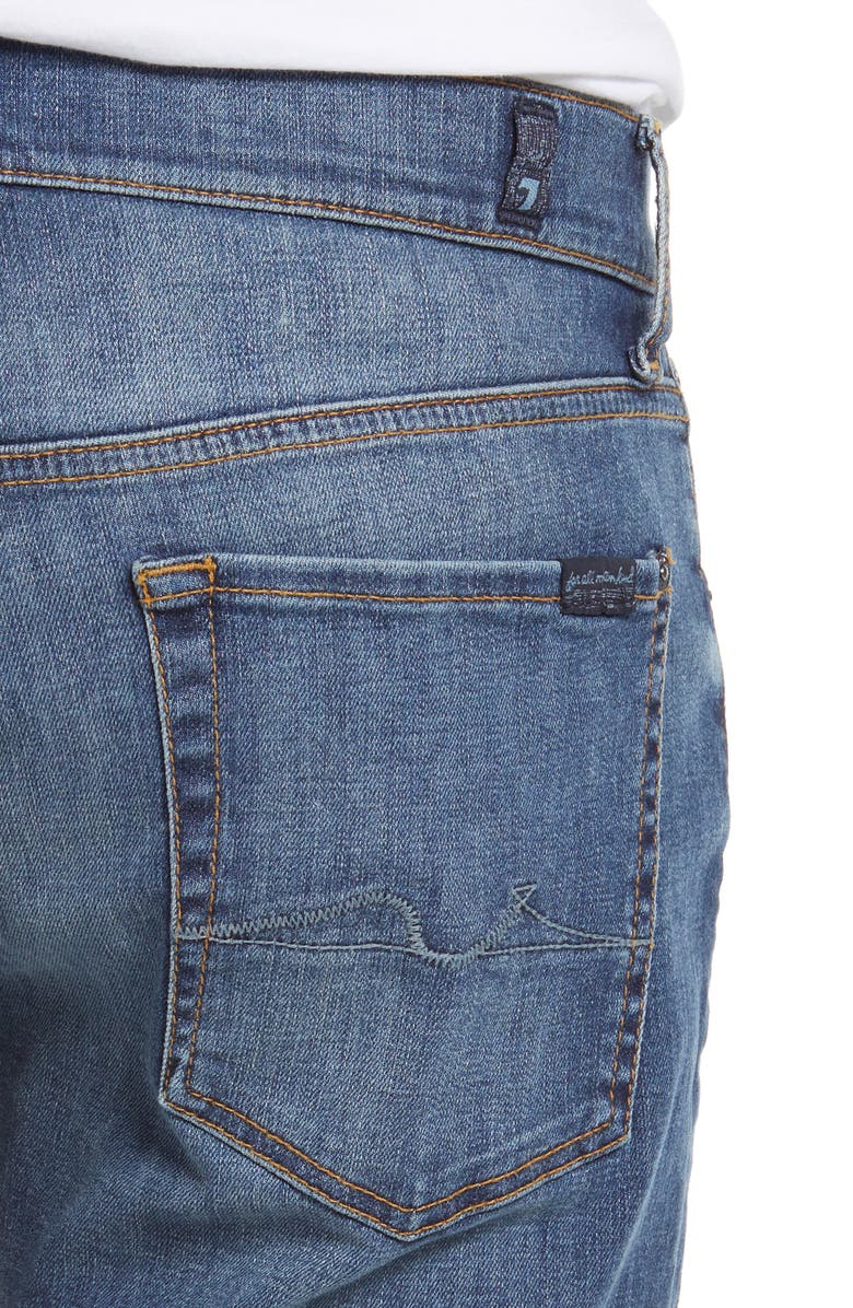 7 For All Mankind The Straight Leg Jeans, Alternate, color,
