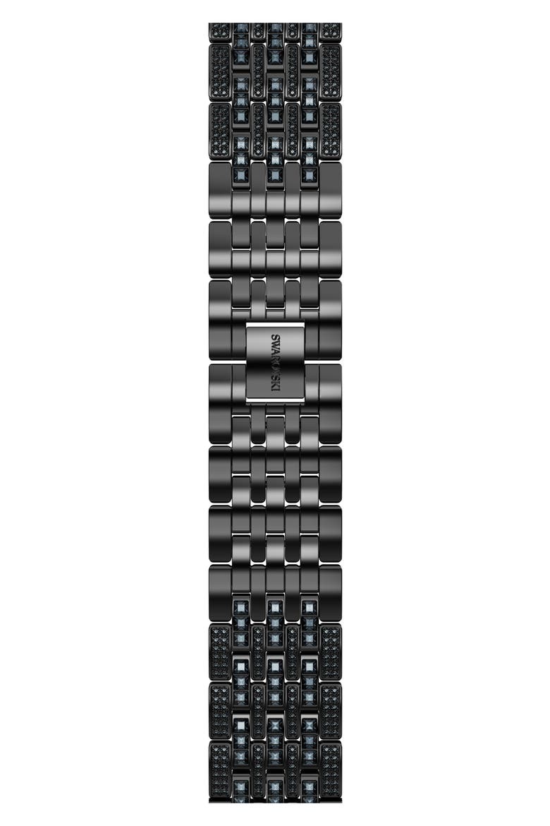 Sparkling Princess 20mm Apple Watch® Watchband, Alternate, color, BLACK