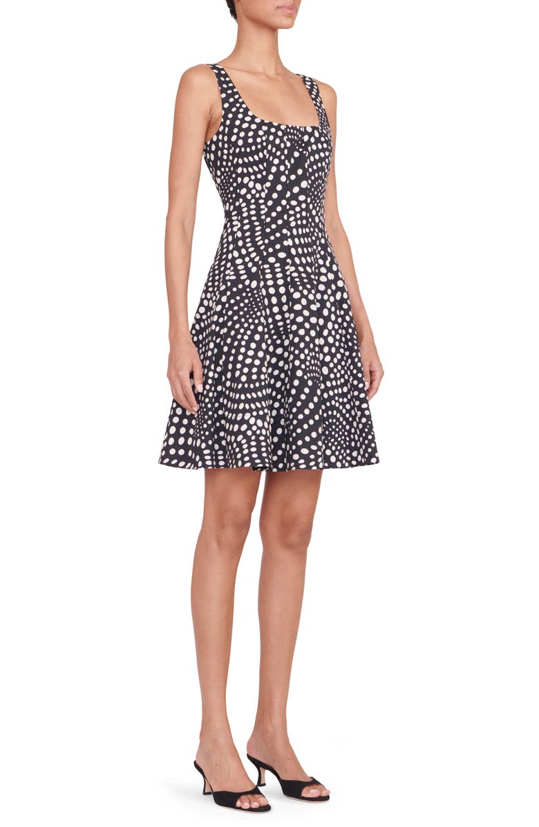 STAUD Wells Dot Minidress, Alternate, color,