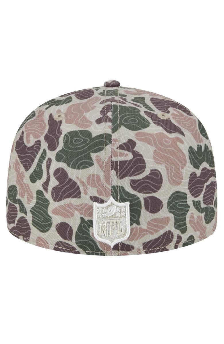 New Era Men's New Era New Orleans Saints Geo Camo 59FIFTY Fitted Hat, Alternate, color, Camo