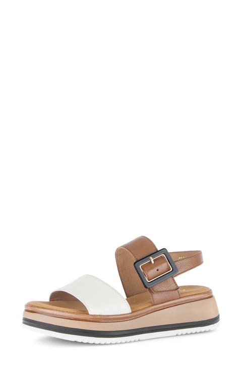 Slingback Wedge Sandal (Women)
