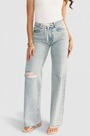 Baltic Børn Ronda Mid Rise Ripped Jeans