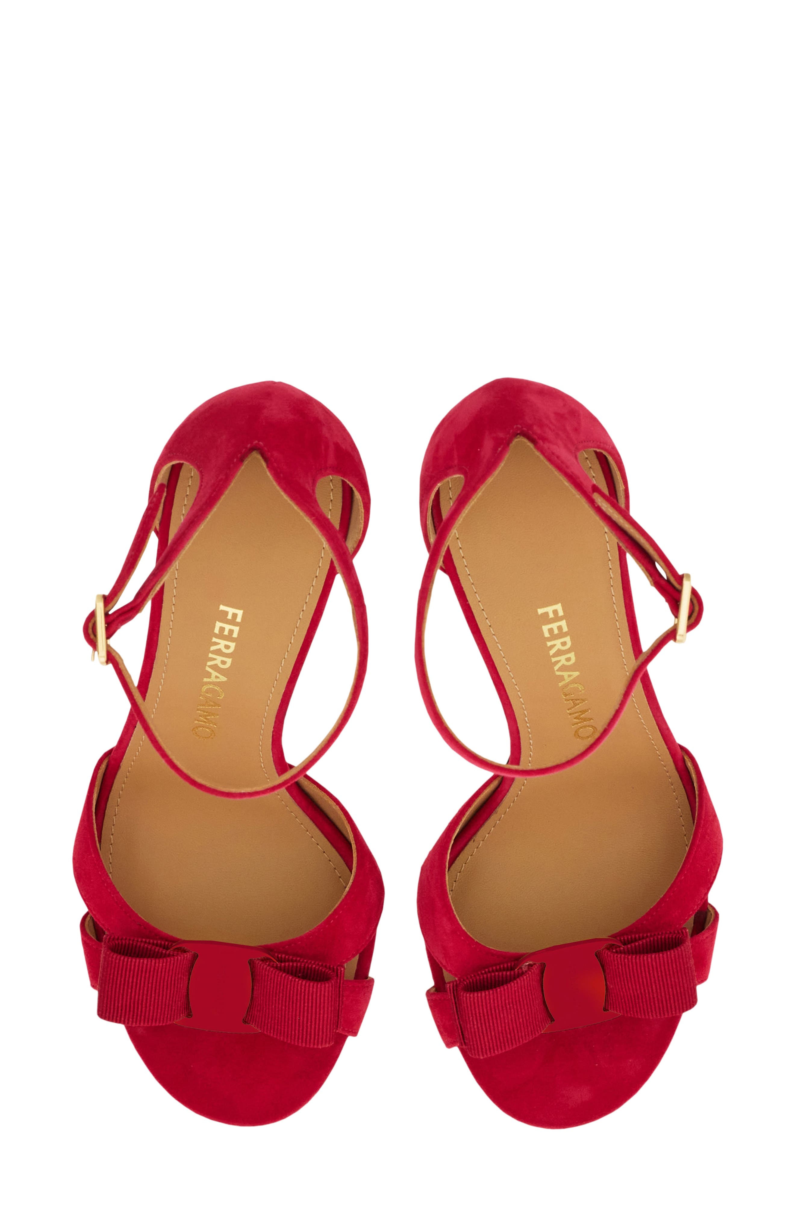 Roxy Vara Bow Ankle Strap Sandal, Alternate, color, NEW FUXIA BISCOTTO