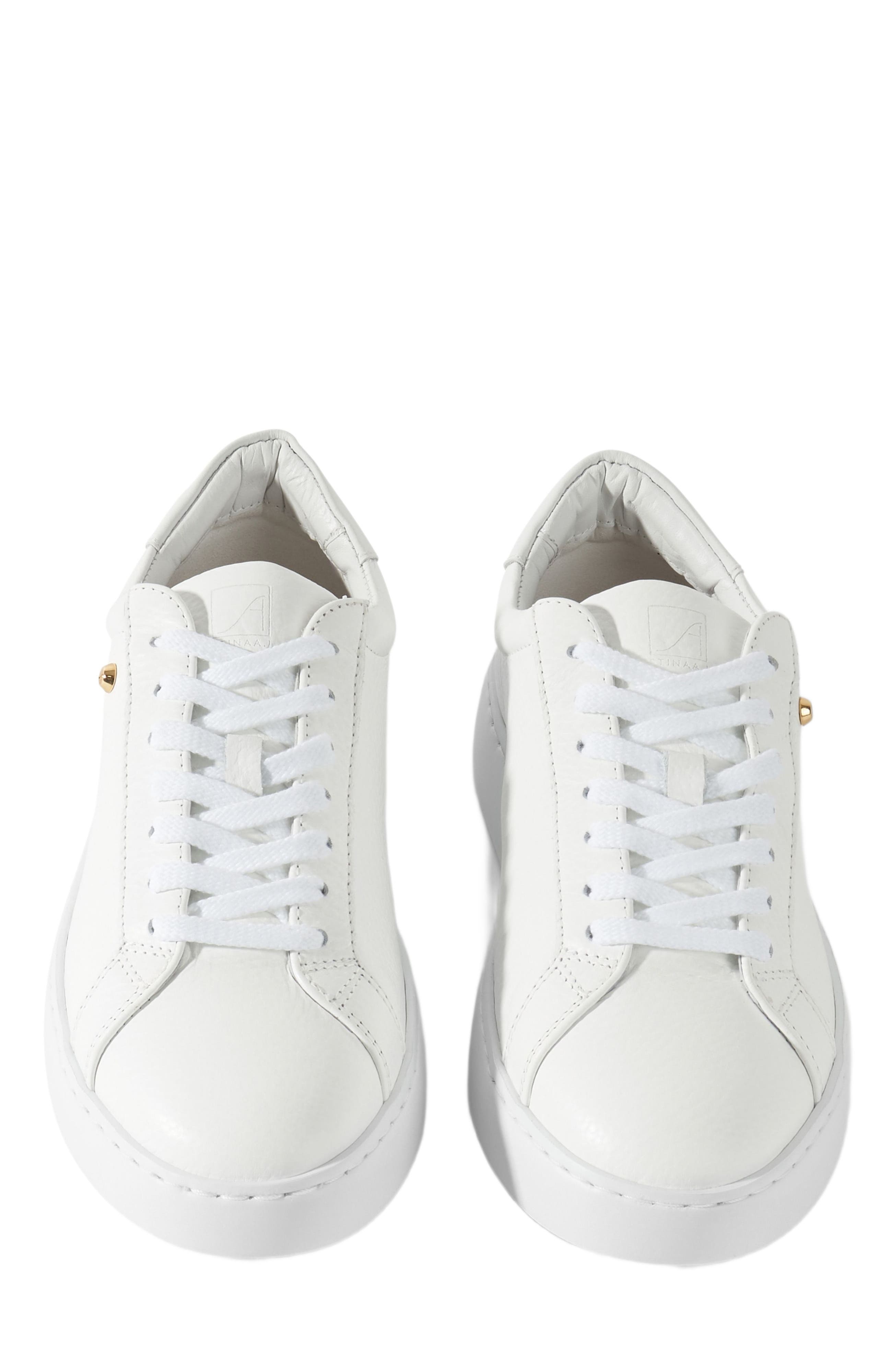 Stinaa.J Stella Orthopedic Sneakers, Alternate, color, White Leather