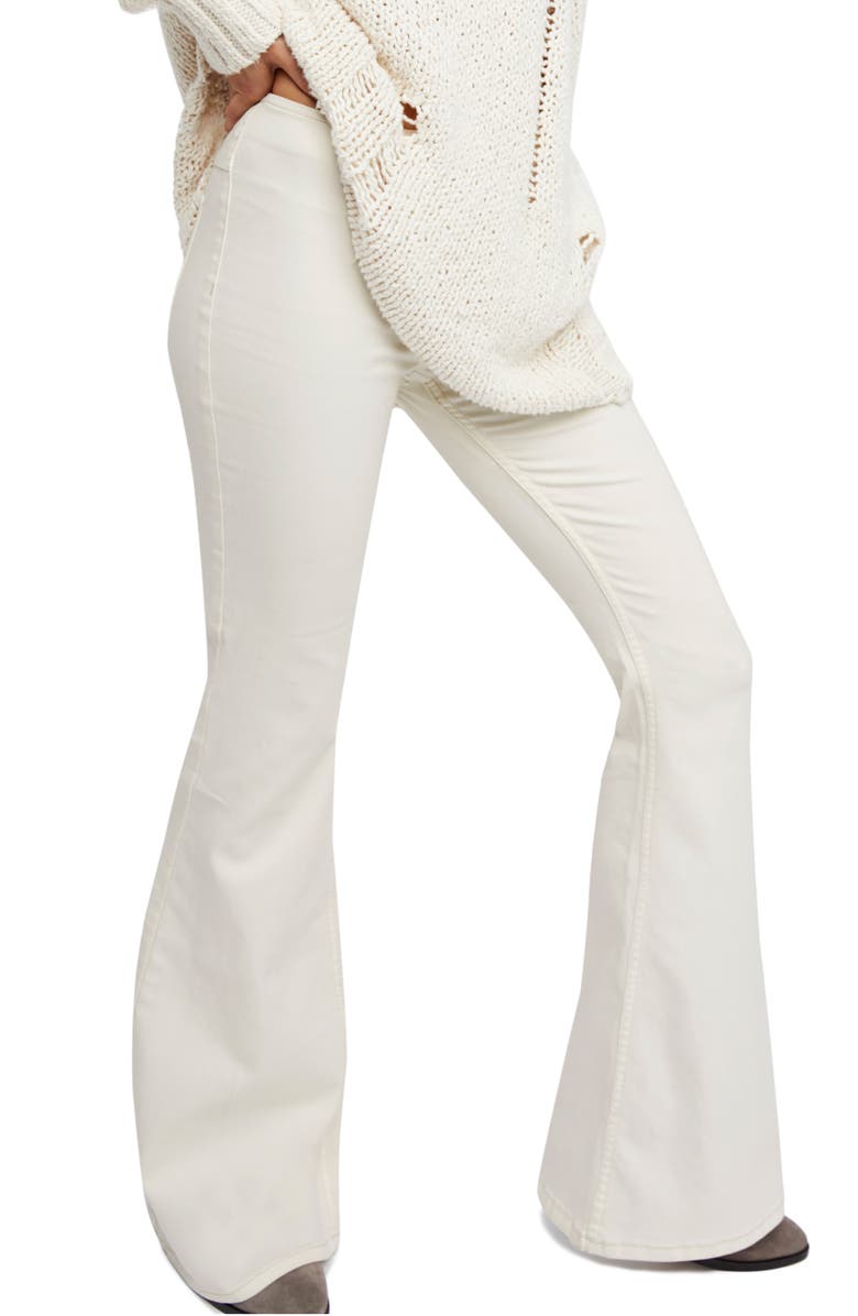 Free People We the Free Penny Pull-On Flare Pants, Alternate, color, 