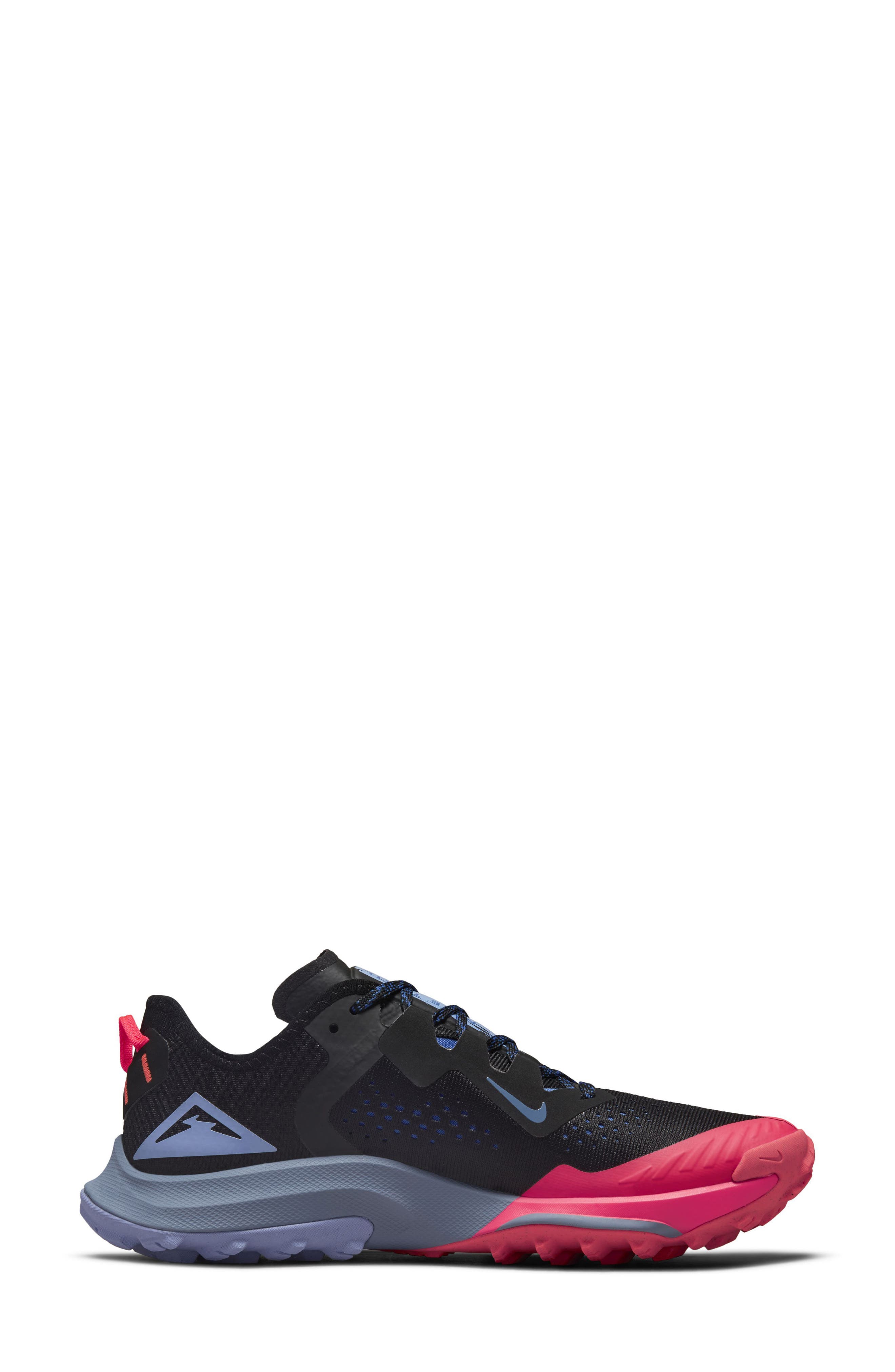 Air Zoom Terra Kiger 7 Trail Running Shoe, Alternate, color, BLACK/ LIGHT THISTLE/ LAPIS