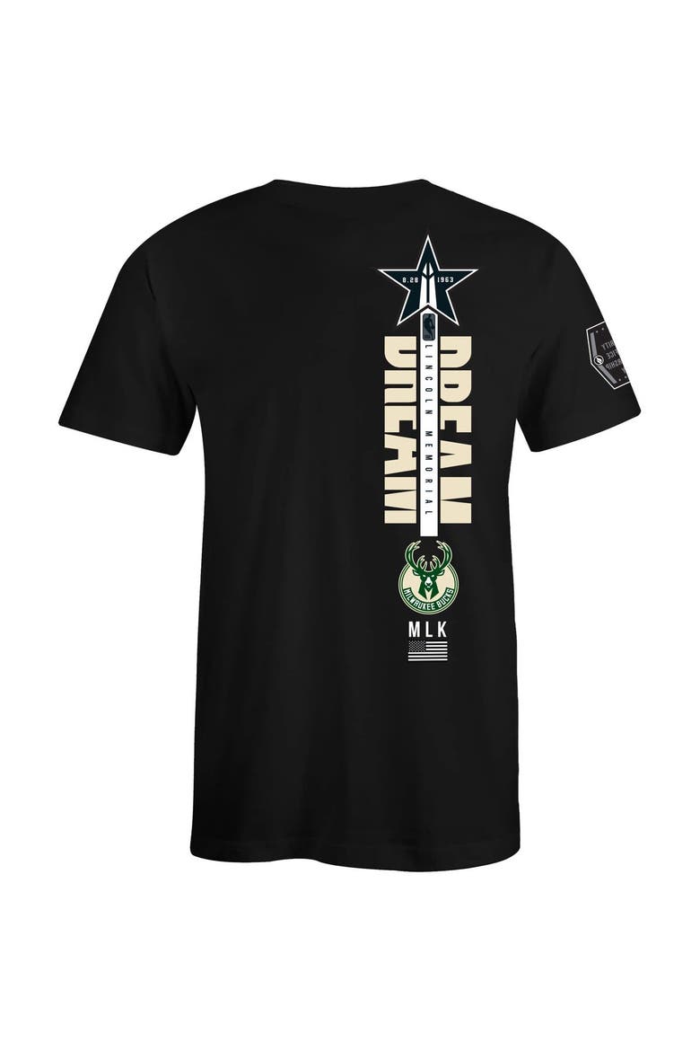 Unisex FISLL x Black History Collection  Green Milwaukee Bucks T-Shirt, Alternate, color, Green