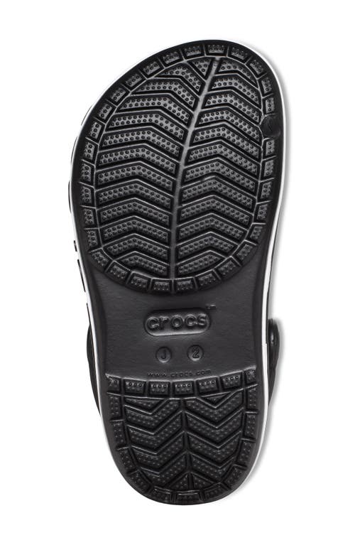 Crocs Kids' Bayaband Clog In Black