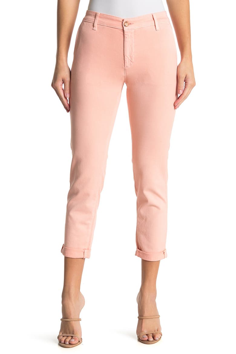 Caden Straight Crop Jeans, Main, color, SULFUR PRISM PINK