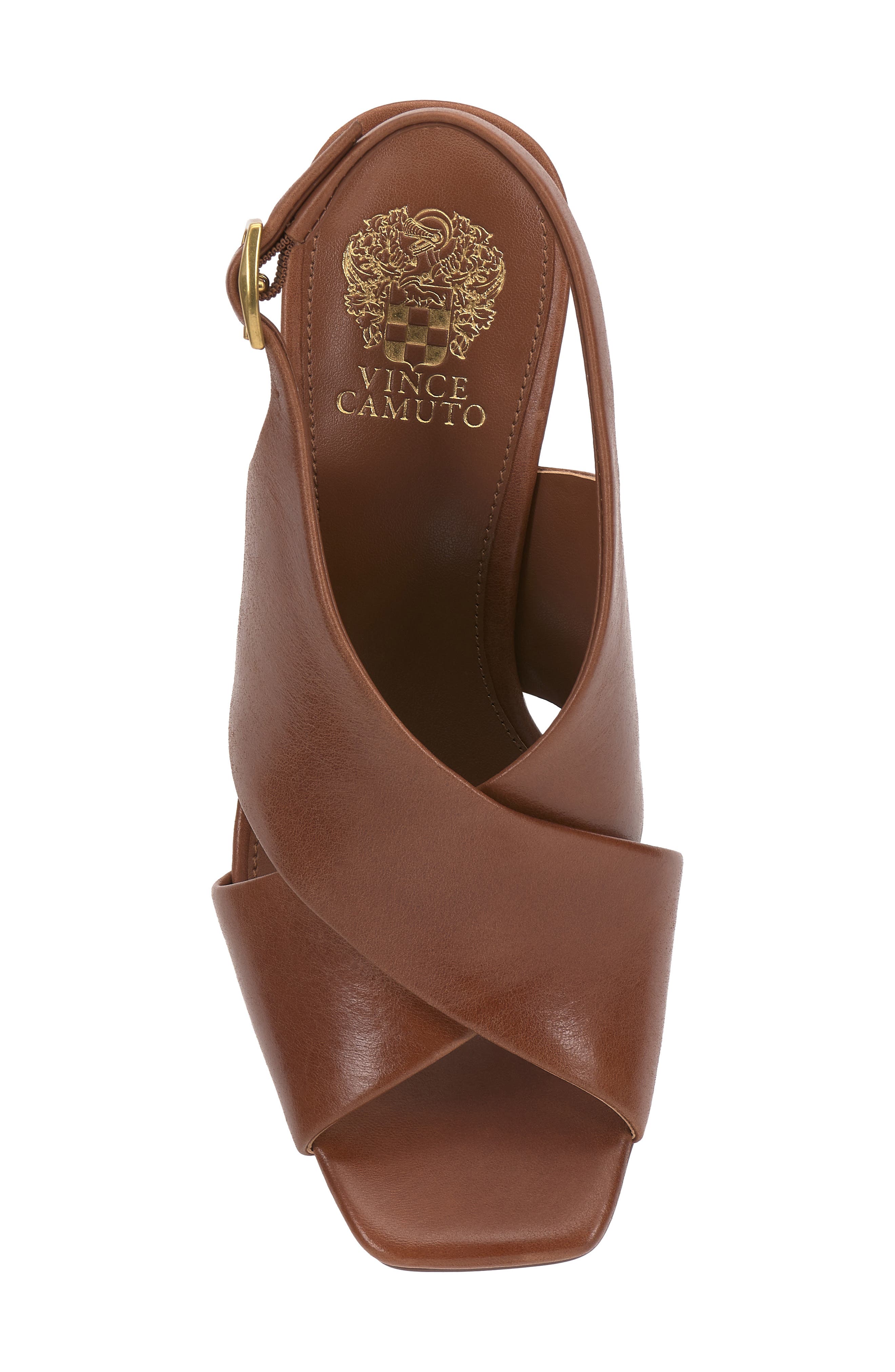 Ameira Slingback Wedge Sandal, Alternate, color, BRANDY