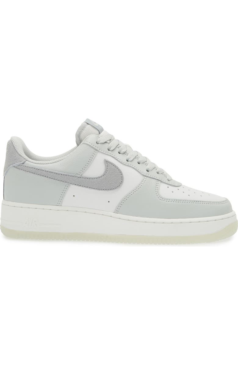 Nike Air Force 1 '07 Sneaker, Alternate, color, Silver/ Light Pumice/ White