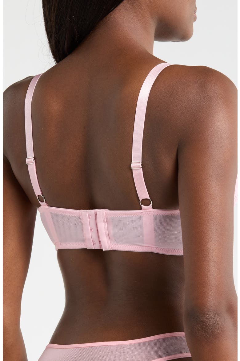 Lace Underwire Bra, Alternate, color, PETAL PINK