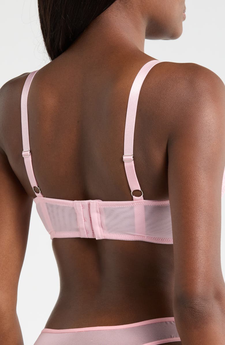 KILO BRAVA Lace Underwire Bra, Alternate, color, Petal Pink