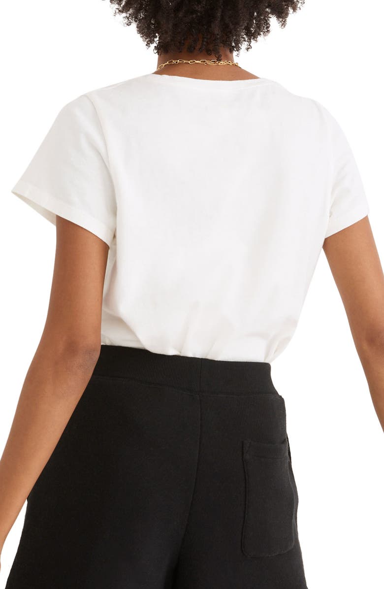 Madewell MWL Airyterry Stitched Pocket Sweat Shorts, Alternate, color, 