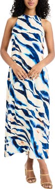 Donna Morgan Sleeveless Shift Midi Dress