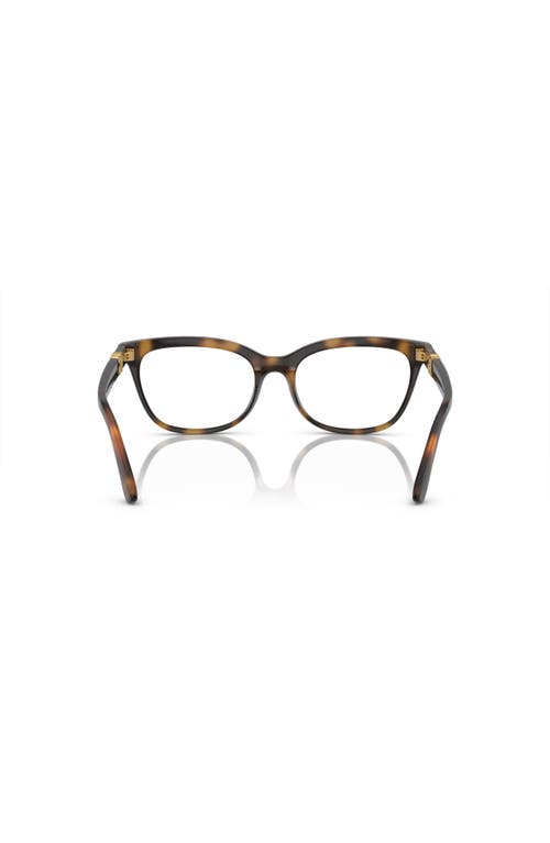 Dolce & Gabbana Dolce&gabbana 52mm Butterfly Optical Glasses In Multi