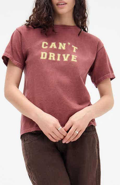 BDG Urban Outfitters Drive Relaxed Cotton Graphic Baby Tee