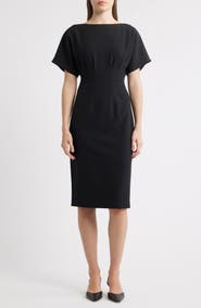 Eliza J Flutter Sleeve Dress
