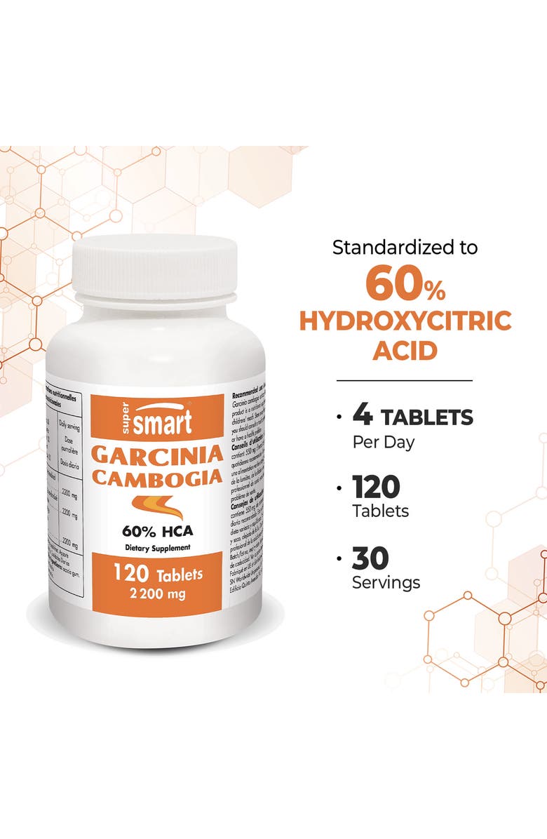 SuperSmart Garcinia Cambogia 2200mg, Alternate, color, NO COLOR