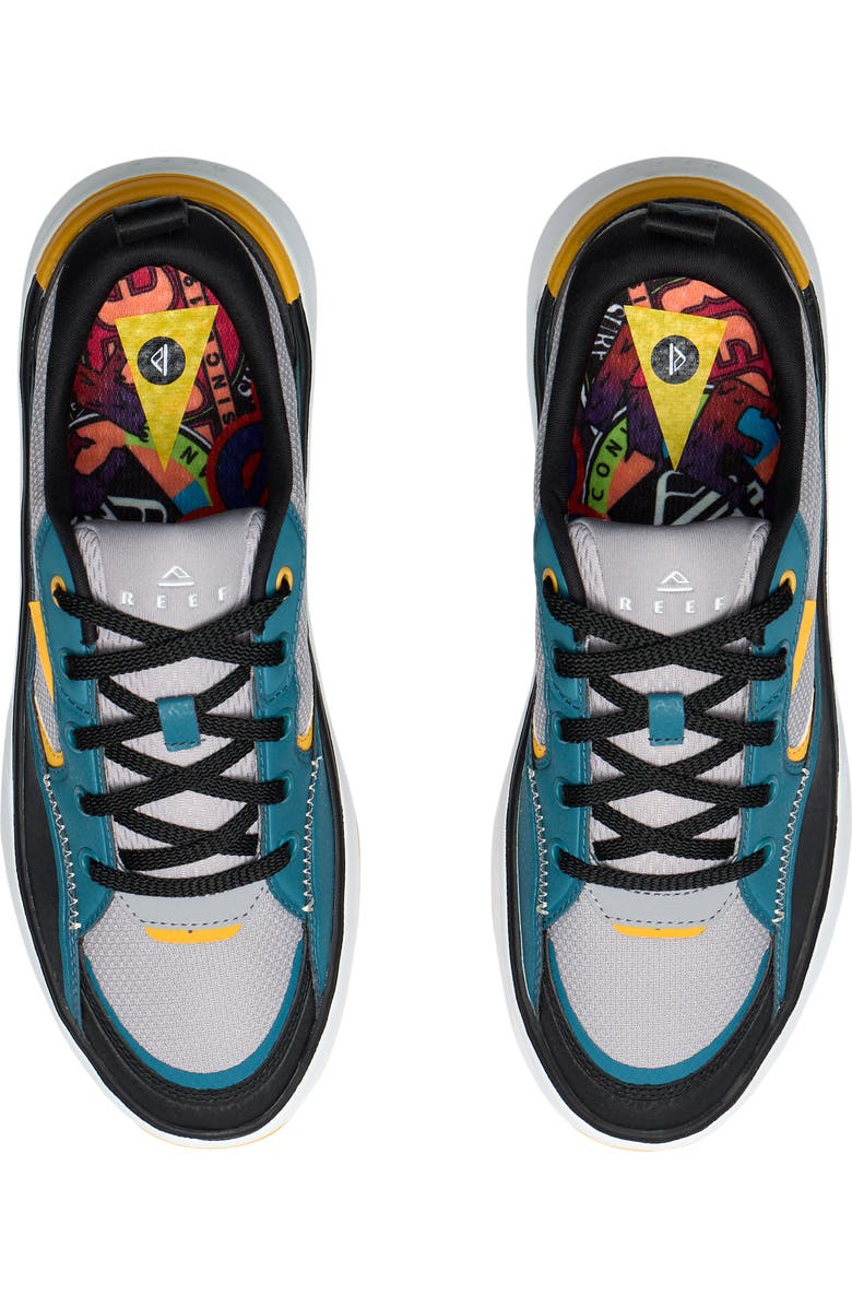Reef Fanning Sneaker, Alternate, color, Emerald Water