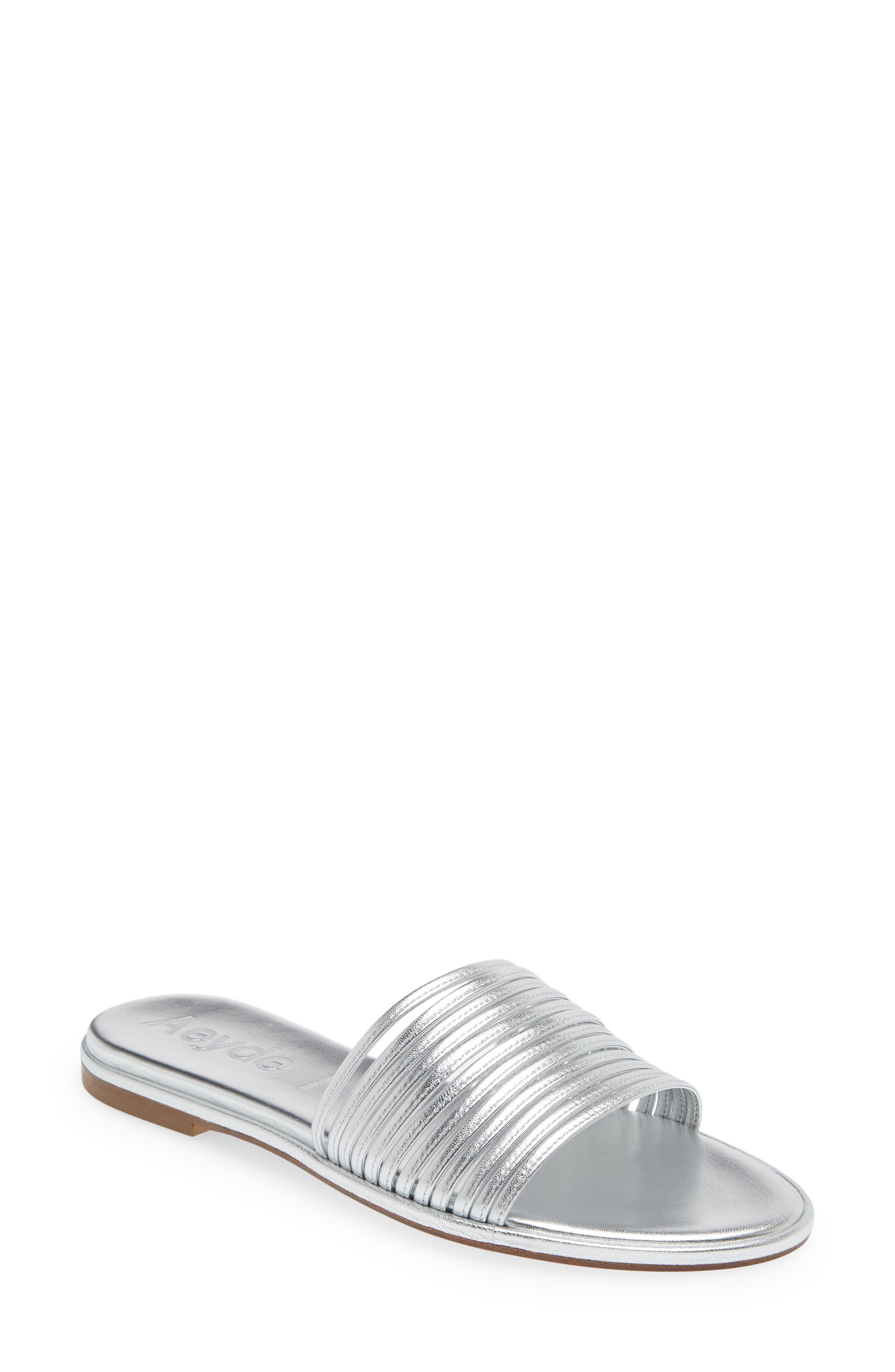 aeyde Noa Slide Sandal, Main, color, 
