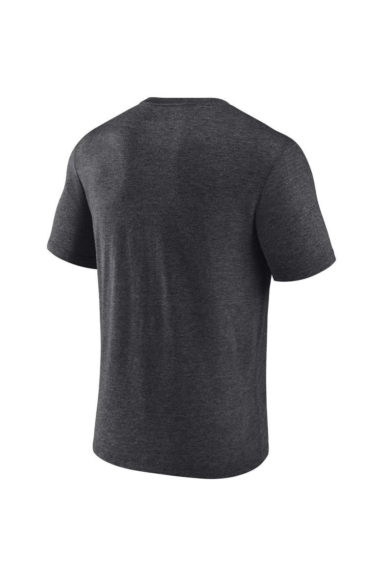Men's Fanatics Branded Heathered Charcoal San Francisco Giants Badge of Honor Tri-Blend T-Shirt, Alternate, color, Heather Charcoal