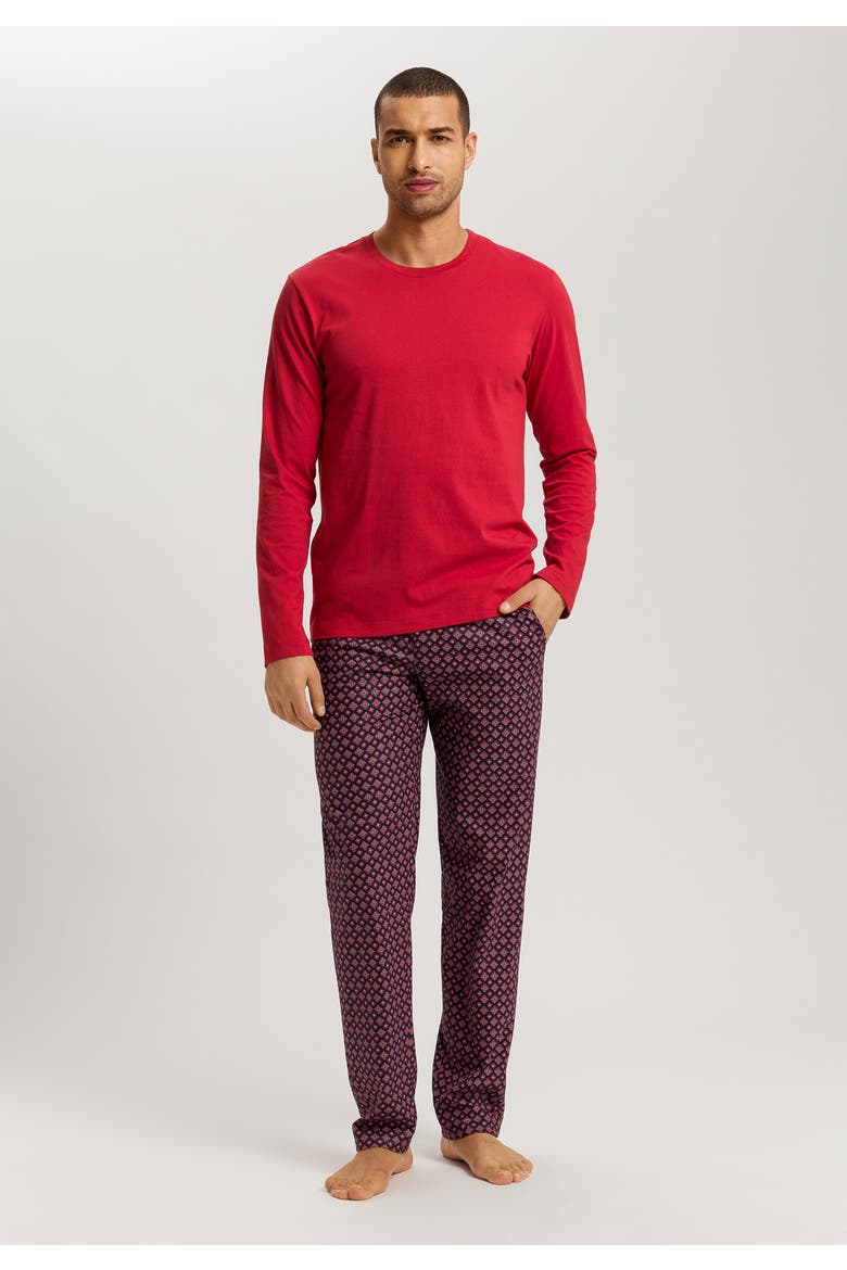 Living Shirts Cotton Crew Neck Top, Alternate, color, Baked Apple
