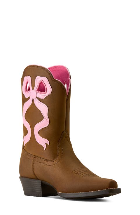 Kids' Lil Beaux Leather Western Boot