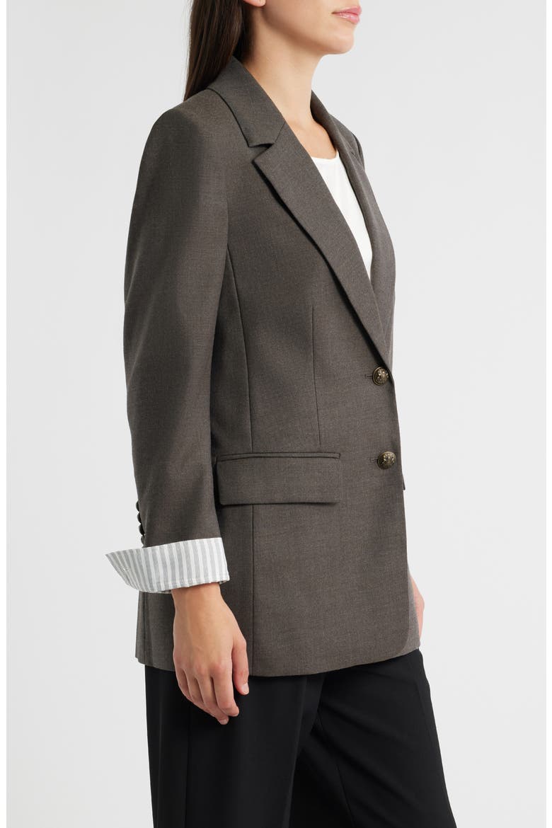 Forrest Wool Blend Jacket, Alternate, color, BROWN