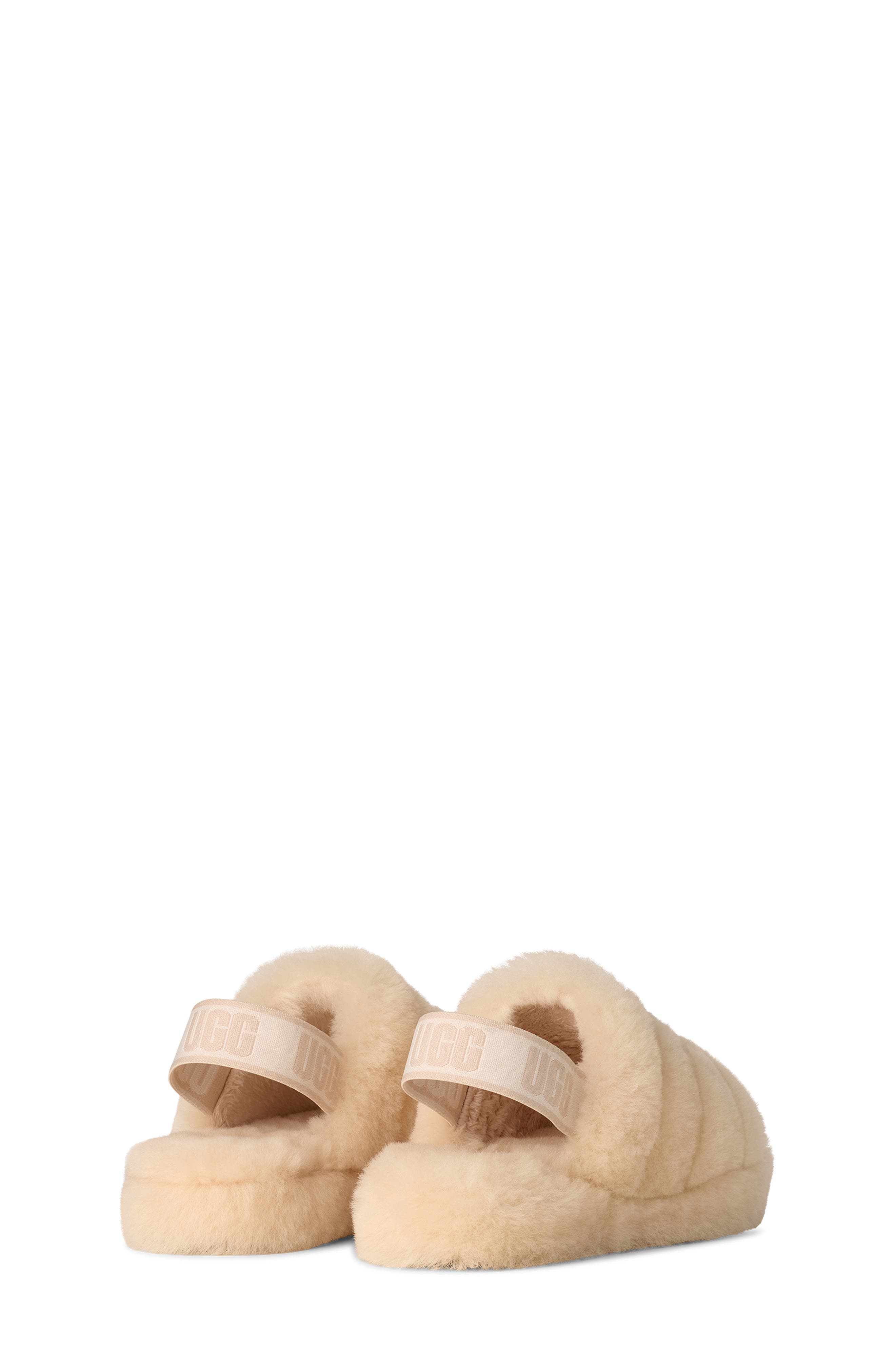 Kids' Fluff Yeah Slingback Sandal, Alternate, color, NATURAL / SEA SALT