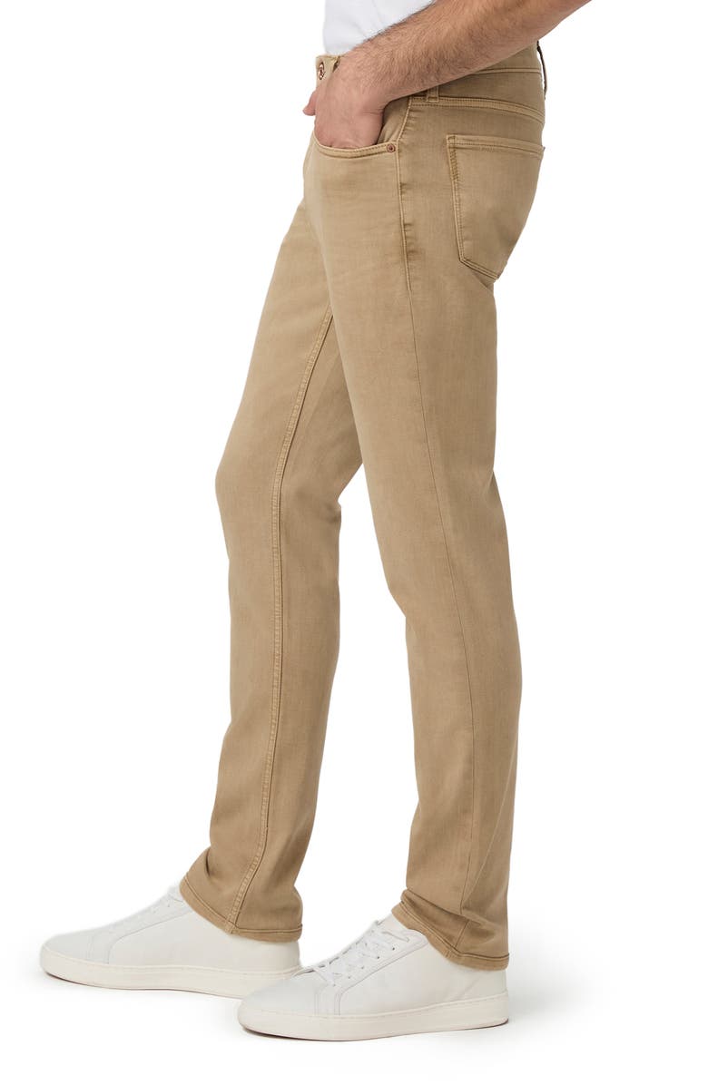 PAIGE Transcend Lennox Slim Fit Pants, Alternate, color, Vintage Light Oak