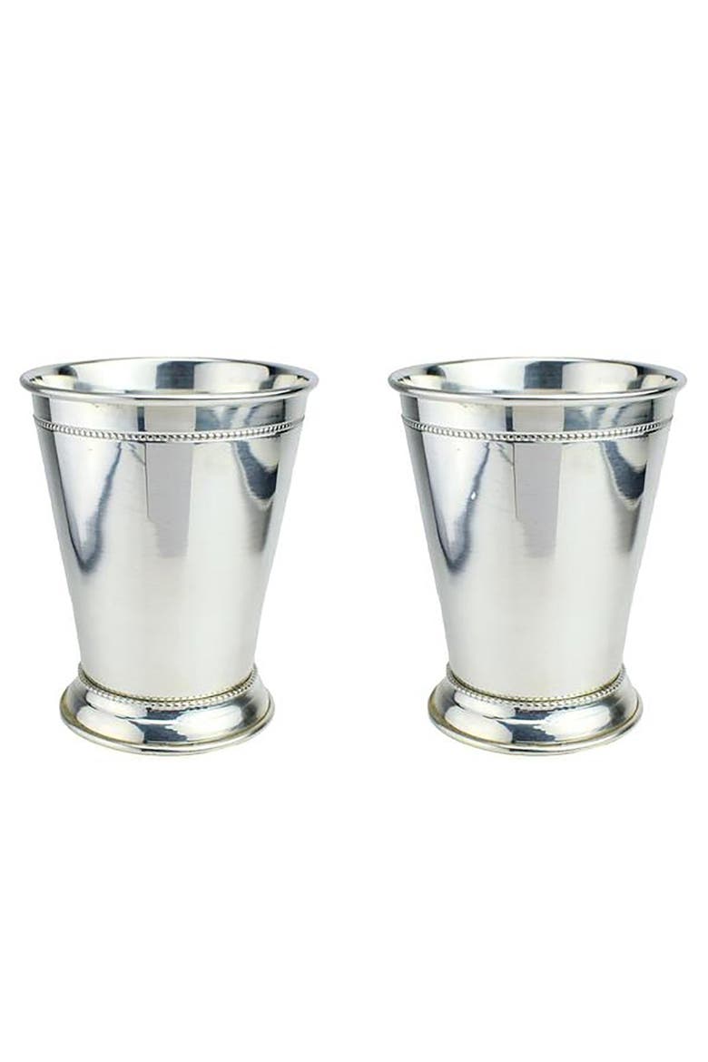 Silver Julep Cup - Set of 2, Main, color, Silver