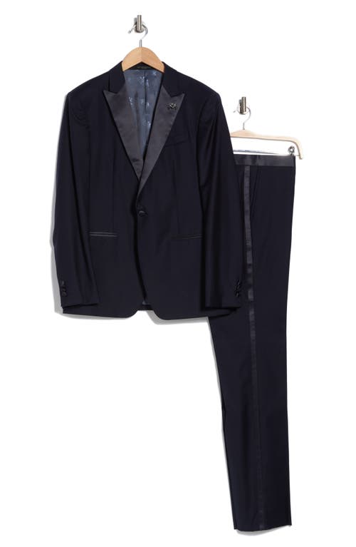 John Varvatos Bleecker Slim Fit Tuxedo In Navy