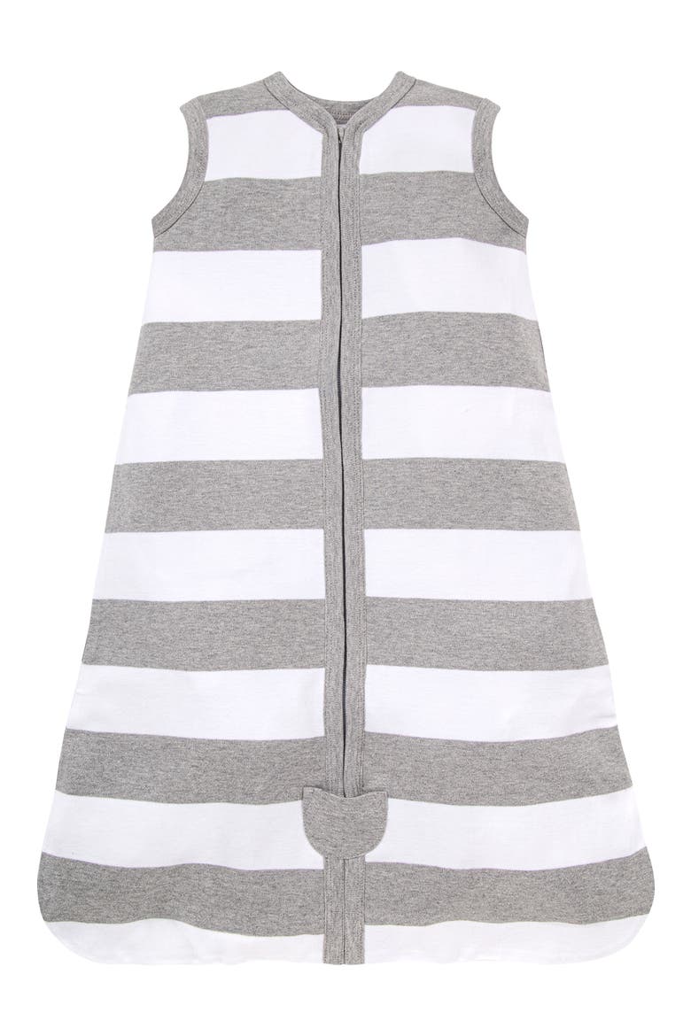 Beekeeper™ Organic Cotton Wearable Blanket, Main, color, HEATHER GREY